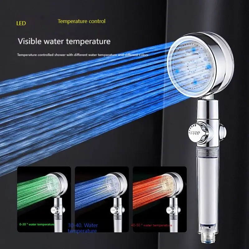 LED Shower Head Temperature Control 3 Spraying Mode Shower Sprayer Water Saving Shower Filter for bathroom
LED Shower Head Temperature Control 3 Spraying Mode Shower Sprayer Water Saving Shower Filter for bathroom