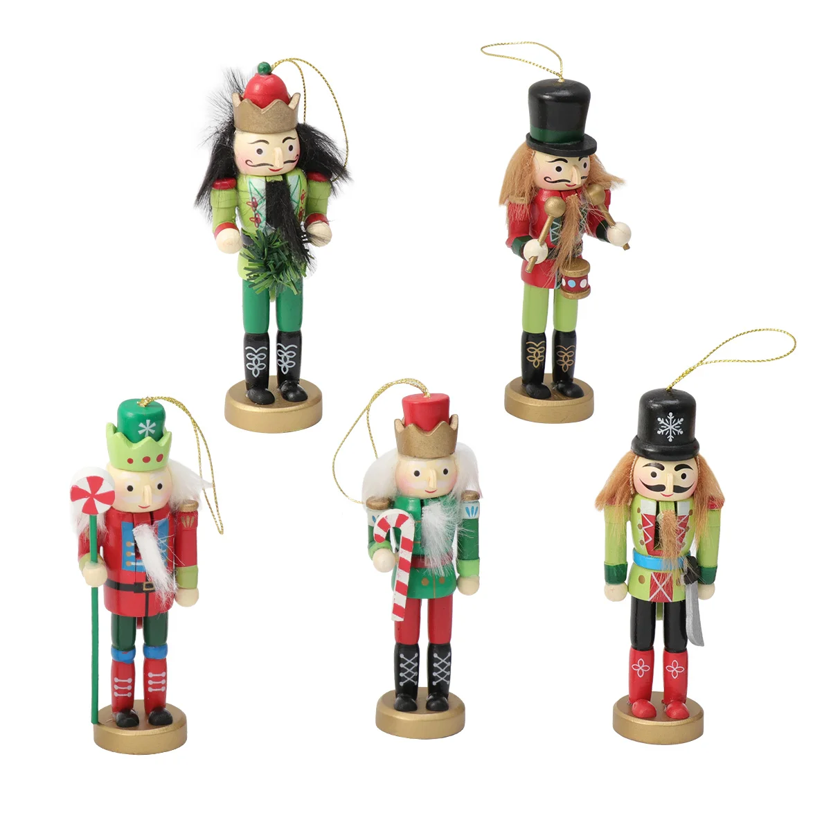 5pcs Nutcracker Puppet King Soldier Toys Children Educational Playthings Christmas Gift for Kids (Colorful)
5pcs Nutcracker Puppet King Soldier Toys Children Educational Playthings Christmas Gift for Kids (Colorful)
