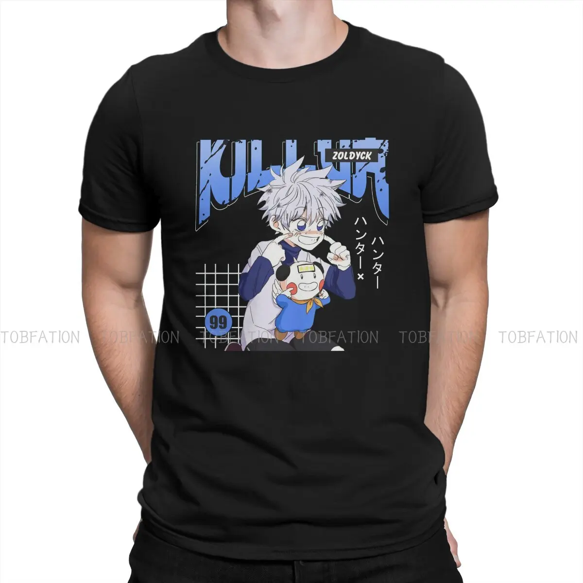 Kawaii Killua Zoldyck футболка с круглым воротником Hunter x Hunter Аниме, базовая футболка, мужские топы, индивидуальность, пушистая искусственная ткань
Kawaii Killua Zoldyck футболка с круглым воротником Hunter x Hunter Аниме, базовая футболка, мужские топы, индивидуальность, пушистая искусственная ткань
