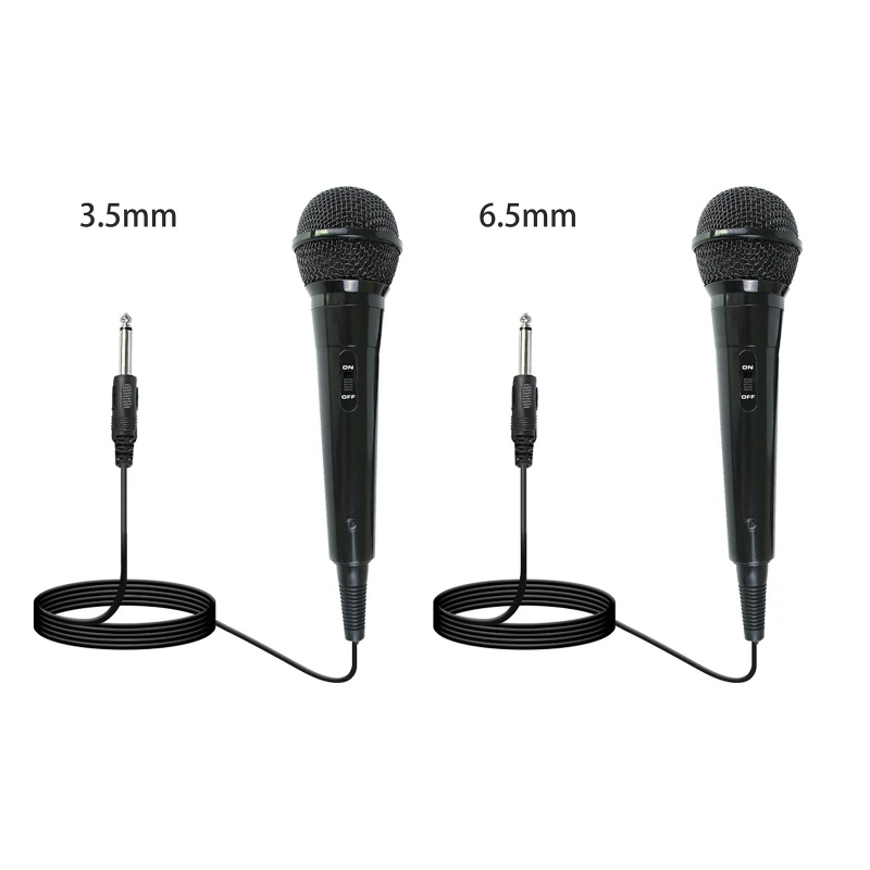 Dynamic Wired Microphone with 200cm Cable ON/Off Switch Handheld Microphone for Karaoke Singing, Speech, Wedding
Dynamic Wired Microphone with 200cm Cable ON/Off Switch Handheld Microphone for Karaoke Singing, Speech, Wedding