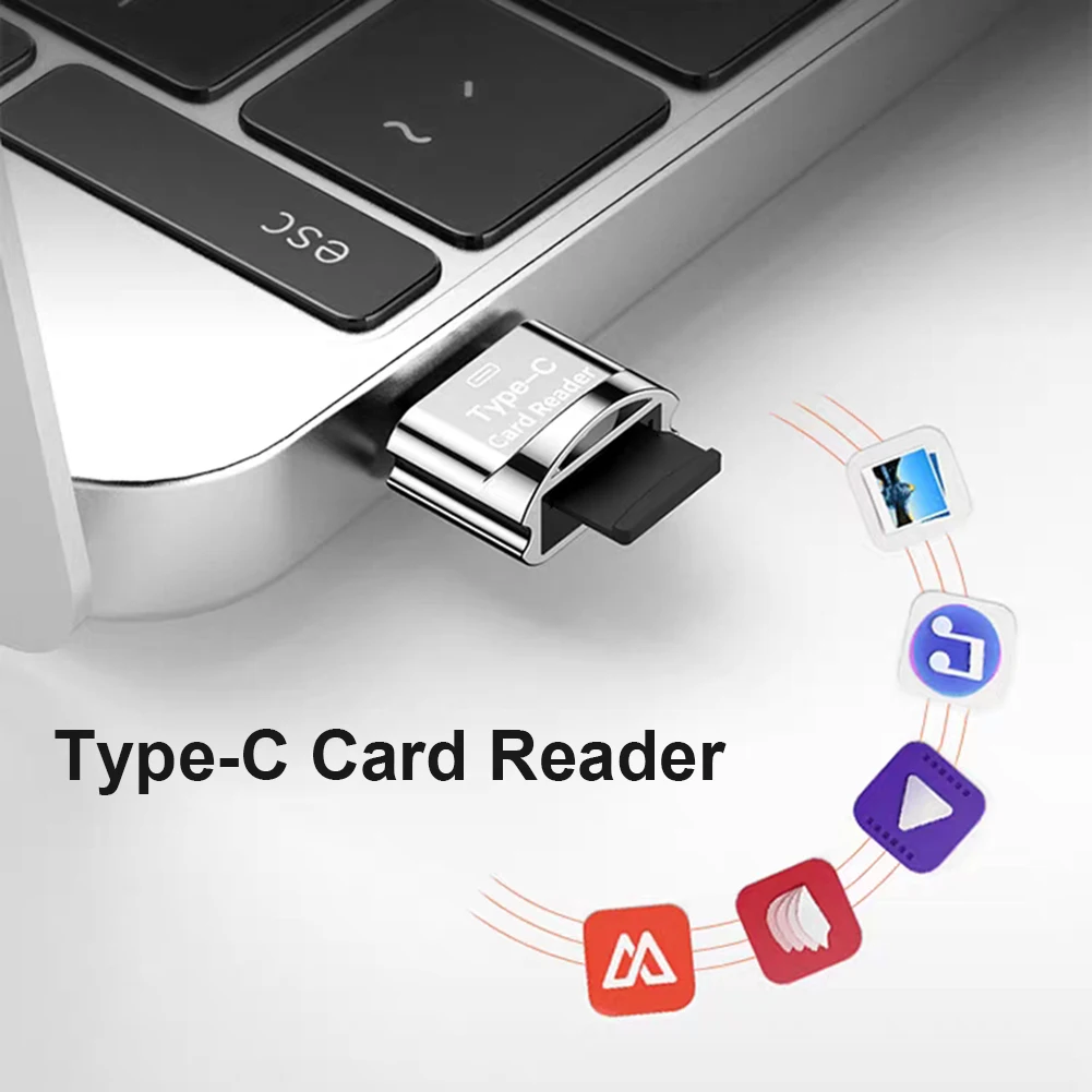 Type C to TF Adapter OTG Card Reader Mobile Phone Memory Card Reader USB Adapter for PC Laptop Accessories
Type C to TF Adapter OTG Card Reader Mobile Phone Memory Card Reader USB Adapter for PC Laptop Accessories