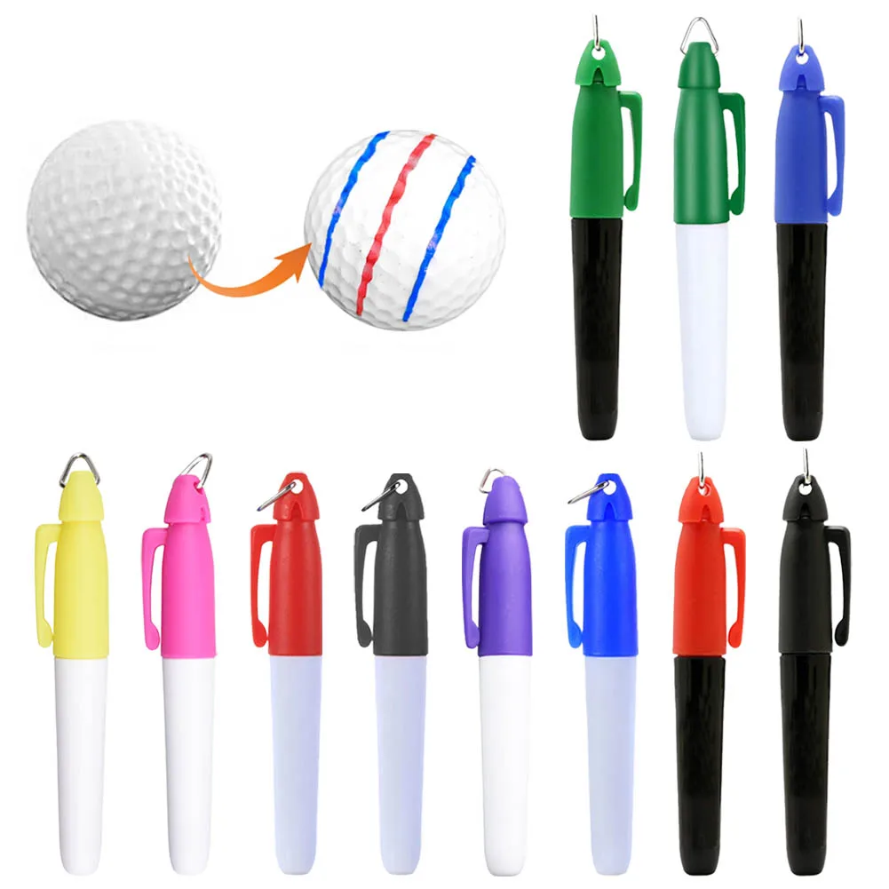Professional Golf Ball Liner Markers Pen With Hang Hook Drawing Alignment Marks Hung In Keychain Waterproof Fadeless Marker Pen
Professional Golf Ball Liner Markers Pen With Hang Hook Drawing Alignment Marks Hung In Keychain Waterproof Fadeless Marker Pen