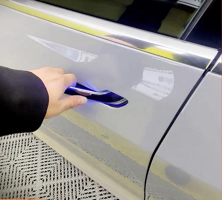 Car automatic door handle intelligent smart electric auto door handles electric door handle with LED light for model 3
Car automatic door handle intelligent smart electric auto door handles electric door handle with LED light for model 3
