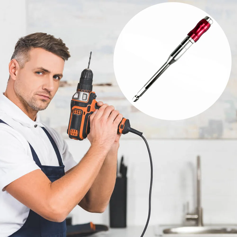1/4" Hex Magnetic Ring Screwdriver Bits Drill Hand Tools Drill Bit Extension Rod Quick Change Holder Drive Guide Screw Drill Tip
1/4" Hex Magnetic Ring Screwdriver Bits Drill Hand Tools Drill Bit Extension Rod Quick Change Holder Drive Guide Screw Drill Tip
