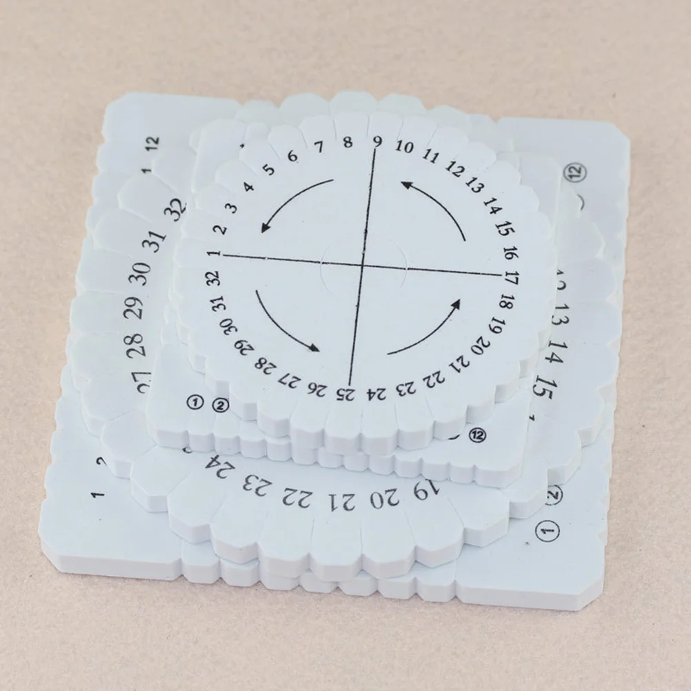 4pcs Loom Weaving Supplies Knitting Disc Disk Tray Kumihimo Square Braiding Disk Plate Knitting Looms Wire Braiding Disk
4pcs Loom Weaving Supplies Knitting Disc Disk Tray Kumihimo Square Braiding Disk Plate Knitting Looms Wire Braiding Disk
