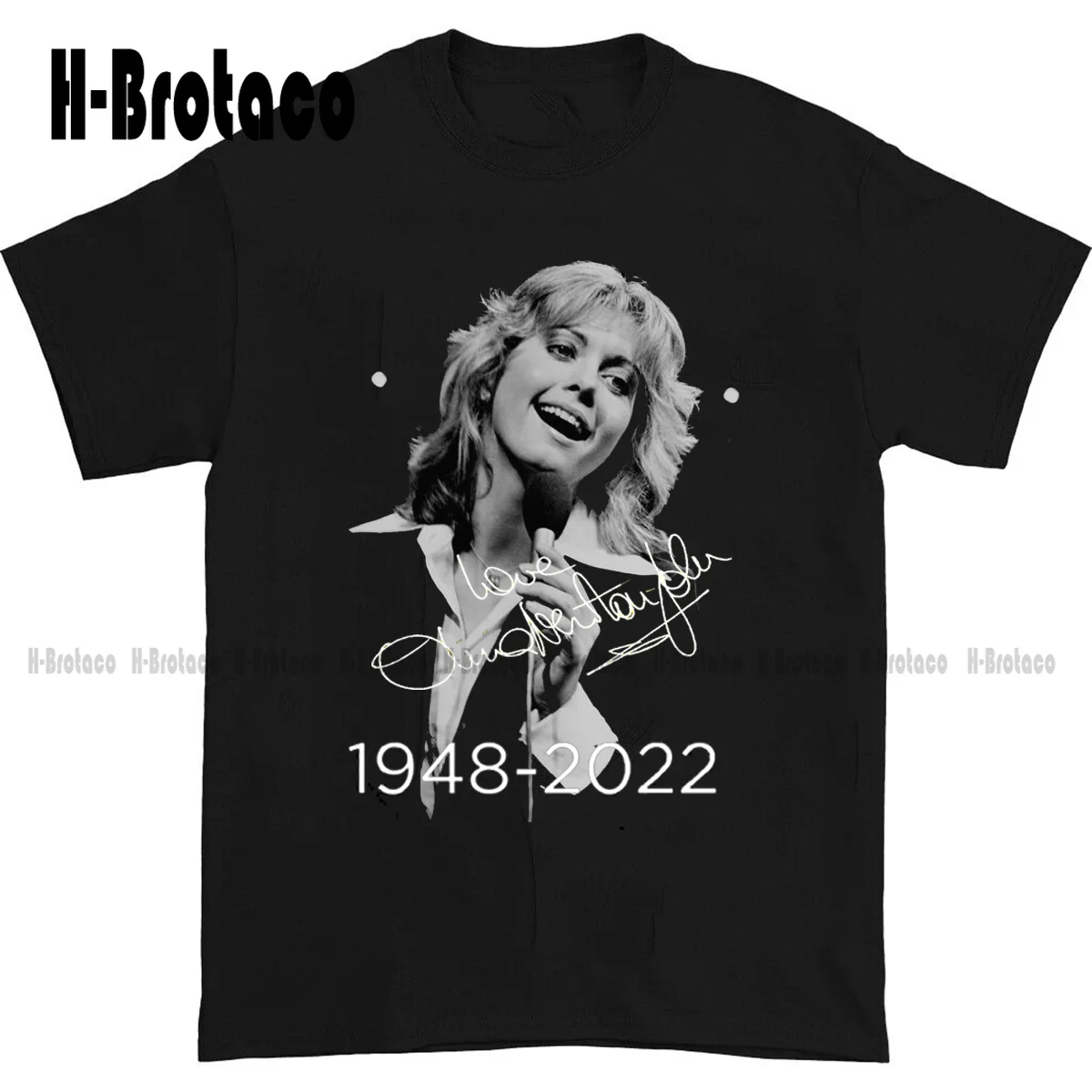 Olivia Newton-John Short Sleeve Cotton T- Shirt Unisex All Size S To 5Xl Mens Graphic T-Shirts Digital Printing Tee Shirts New
Olivia Newton-John Short Sleeve Cotton T- Shirt Unisex All Size S To 5Xl Mens Graphic T-Shirts Digital Printing Tee Shirts New