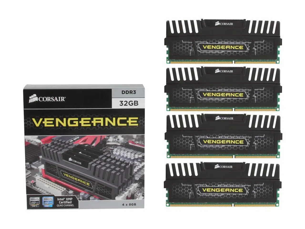 Для CORSAIR Vengeance 32GB (4x8GB) RAM DDR3 1600 (PC3 12800) Настольная память модель 240PIN настольная память CMZ32GX3M4X1600C10
Для CORSAIR Vengeance 32GB (4x8GB) RAM DDR3 1600 (PC3 12800) Настольная память модель 240PIN настольная память CMZ32GX3M4X1600C10