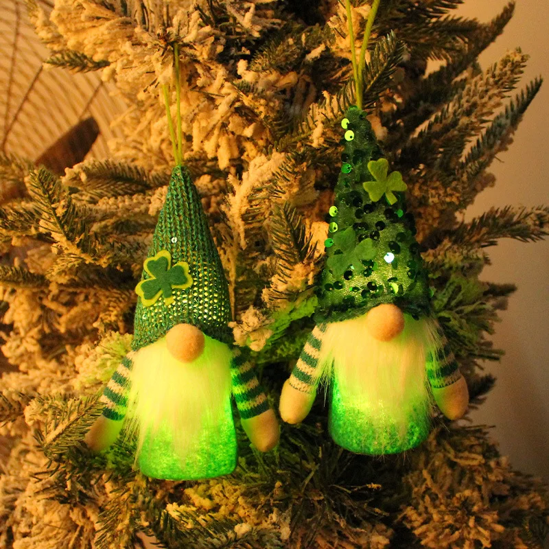 2023New Sequin Hat Elf Doll Christmas Tree Pendant St. Patrick's Day Luminous Doll Home Party Decoration Wholesale
2023New Sequin Hat Elf Doll Christmas Tree Pendant St. Patrick's Day Luminous Doll Home Party Decoration Wholesale