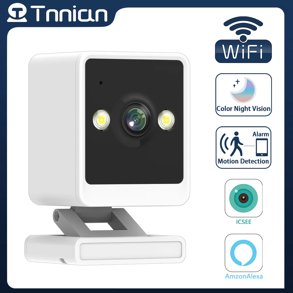 Tnnian 3MP WIFI Mini Camera Motion Detection Indoor Home Baby Monitor Security CCTV Video Surveillance Camera iCsee Alexa
Tnnian 3MP WIFI Mini Camera Motion Detection Indoor Home Baby Monitor Security CCTV Video Surveillance Camera iCsee Alexa