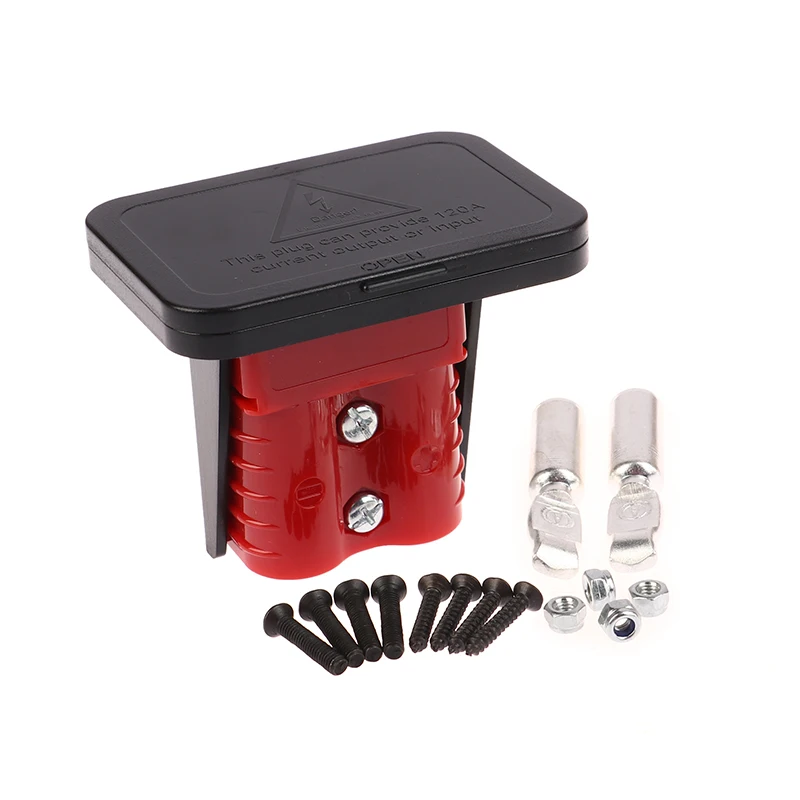120A Compatible With Anderson Plug Kit Flush Mount Bracket Panel Bracket With Cover For Caravan Connector Panel Mount Socket
120A Compatible With Anderson Plug Kit Flush Mount Bracket Panel Bracket With Cover For Caravan Connector Panel Mount Socket