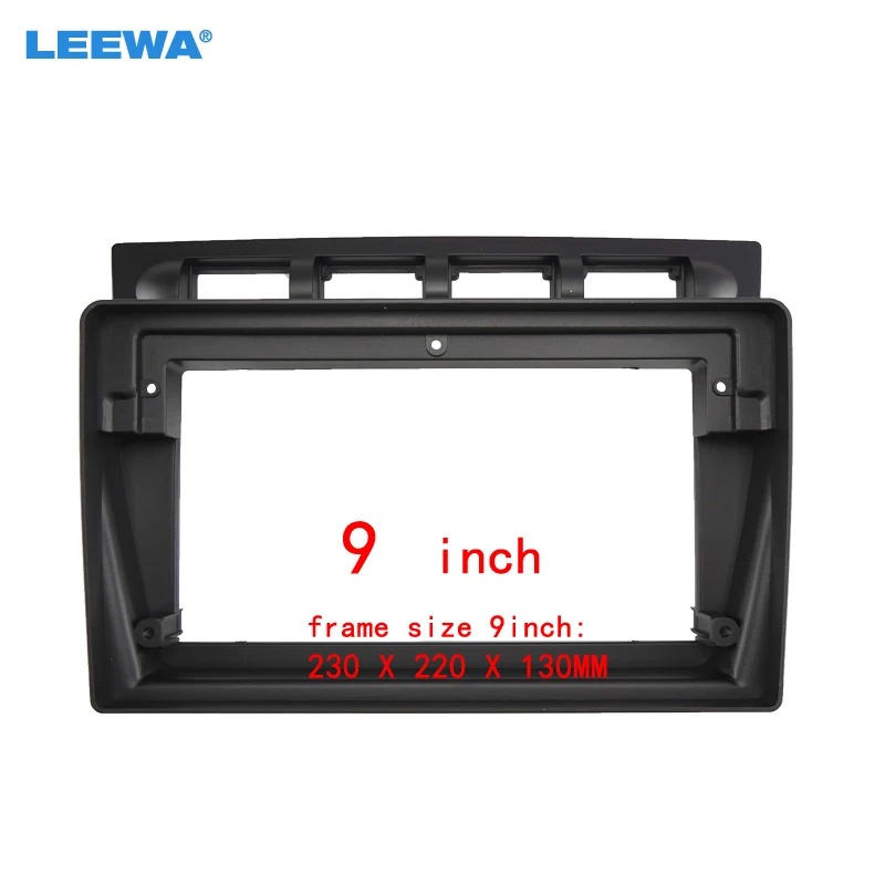 LEEWA Car 2Din Audio Face Plate Fascia Frame For KIA Picanto Euro Star 9" Big Screen Radio Stereo Panel Dash Mount Refitting Kit
LEEWA Car 2Din Audio Face Plate Fascia Frame For KIA Picanto Euro Star 9" Big Screen Radio Stereo Panel Dash Mount Refitting Kit