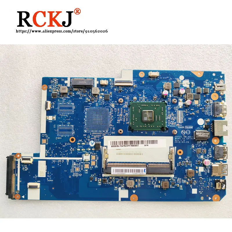 New For Lenovo 110-17ACL laptop motherboard with L80UM CPU A8-7410 UMA DDR3 100% Fully Tested FRU:5B20L72484 5B20L72475 NM-A911
New For Lenovo 110-17ACL laptop motherboard with L80UM CPU A8-7410 UMA DDR3 100% Fully Tested FRU:5B20L72484 5B20L72475 NM-A911