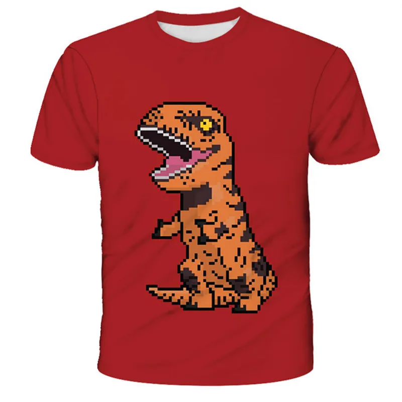 Boy Girl Jurassic Park animals Clothes Series 3D Printed T-shirt Summer Casual O-neck Short Sleeve Dinosaur Cartoon Cool T-shirt
Boy Girl Jurassic Park animals Clothes Series 3D Printed T-shirt Summer Casual O-neck Short Sleeve Dinosaur Cartoon Cool T-shirt