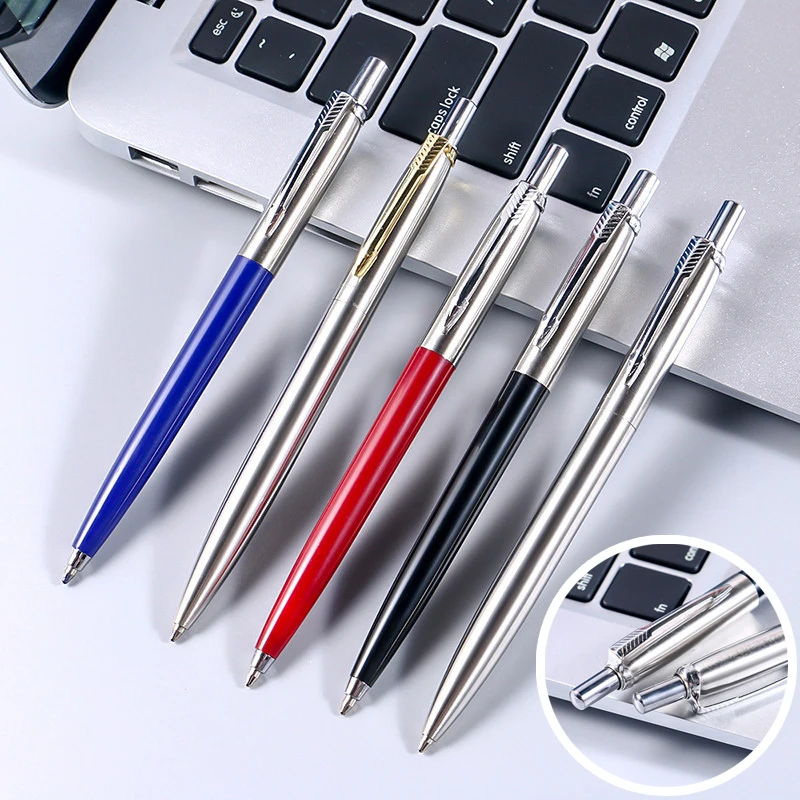 30PCS Luxury Metal Ballpoint Pen Press Design School Office Supplies Student School Supplies
30PCS Luxury Metal Ballpoint Pen Press Design School Office Supplies Student School Supplies