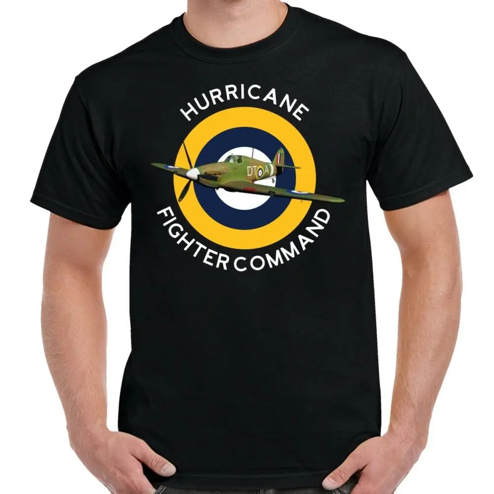 WWII RAF Hurricane MK1 Fighter Aircraft T Shirt. New 100% Cotton Short Sleeve O-Neck Casual T-shirts Loose Top Size S-3XL 
WWII RAF Hurricane MK1 Fighter Aircraft T Shirt. New 100% Cotton Short Sleeve O-Neck Casual T-shirts Loose Top Size S-3XL