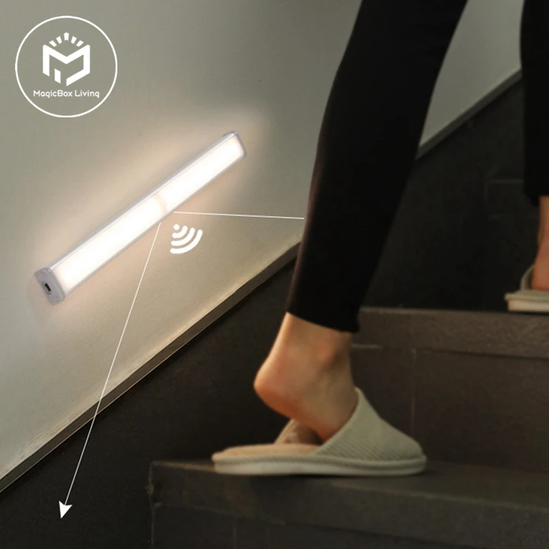 Motion Sensor Wireless LED Night Lights Bedroom Light Detector Wall Decorative Lamp Staircase Closet
Motion Sensor Wireless LED Night Lights Bedroom Light Detector Wall Decorative Lamp Staircase Closet