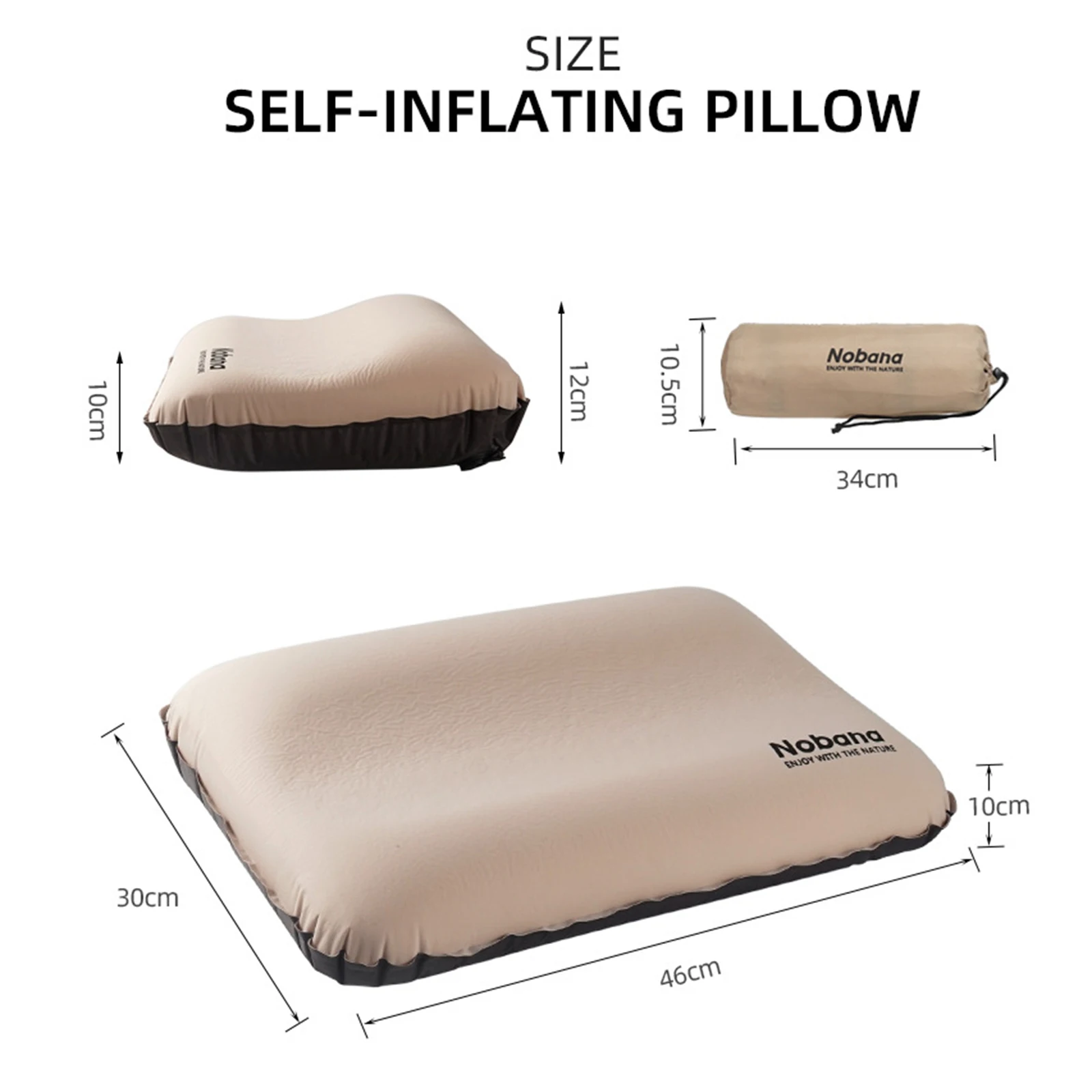 1x Outdoor 3D Foam Pillow Automatic Inflating Camping Pillow High Resilience Sponge 30cmx46cmx10cm Thicker Self Inflating Hiking
1x Outdoor 3D Foam Pillow Automatic Inflating Camping Pillow High Resilience Sponge 30cmx46cmx10cm Thicker Self Inflating Hiking
