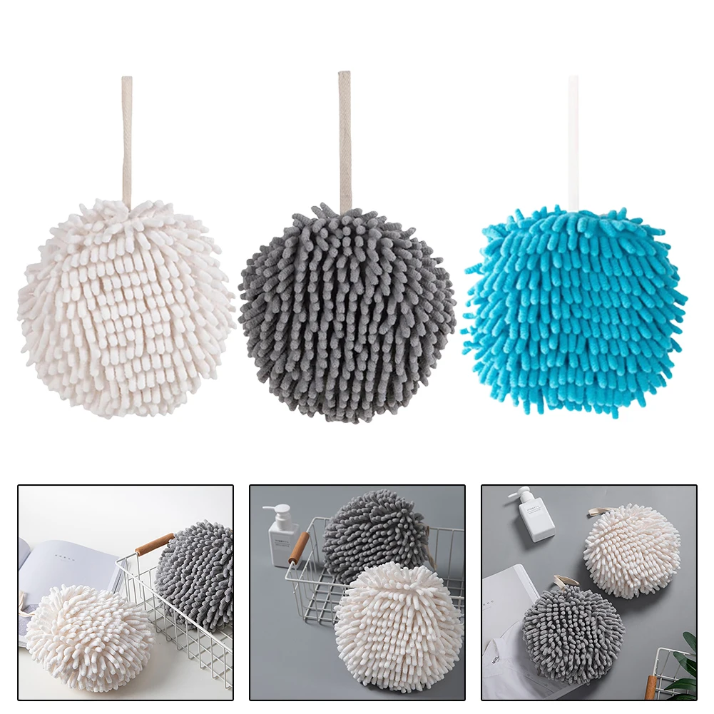 Chenille Hand Towels Kitchen Bathroom Towel Ball With Hanging Loops Quick Dry Soft Absorbent Microfiber Towels Hand Wipes
Chenille Hand Towels Kitchen Bathroom Towel Ball With Hanging Loops Quick Dry Soft Absorbent Microfiber Towels Hand Wipes