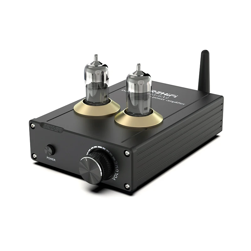 

DC12-18V 2*50W Stereo Bluetooth 5.0 6A2 Tube NS4225 Mini Home Digital Desktop Sound Audio Amplifier