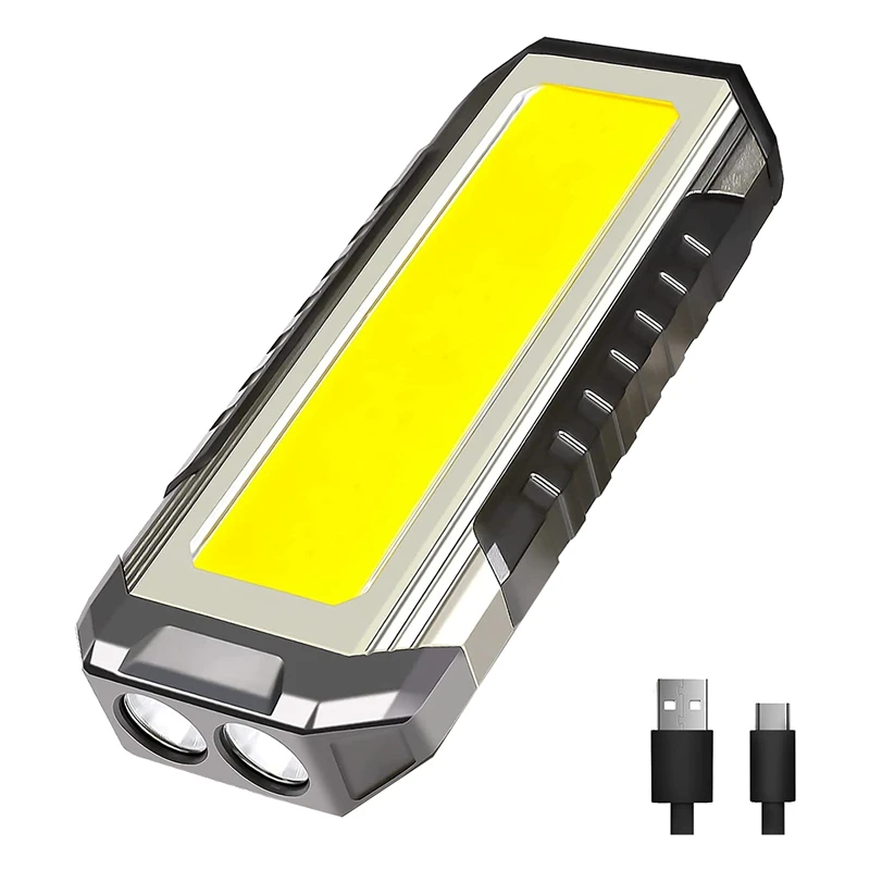 Portable Magnetic Light 1000 Lumen Rechargeable COB Work Light With Magnetic Base And Hanging Hook
Portable Magnetic Light 1000 Lumen Rechargeable COB Work Light With Magnetic Base And Hanging Hook