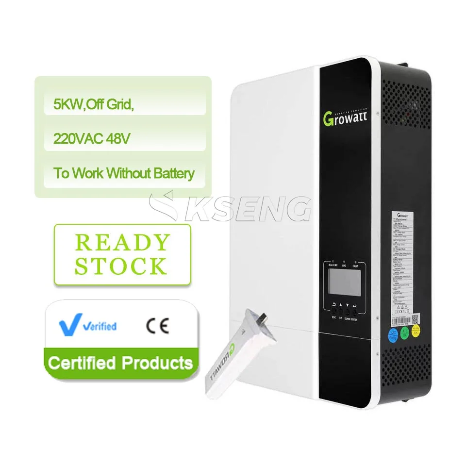 Готовый в наличии 5 кВт несетчатый Гибридный инвертор growatt 5 кВт инвертор солнечной энергии несетевой Growatt spf 5000 es
Готовый в наличии 5 кВт несетчатый Гибридный инвертор growatt 5 кВт инвертор солнечной энергии несетевой Growatt spf 5000 es