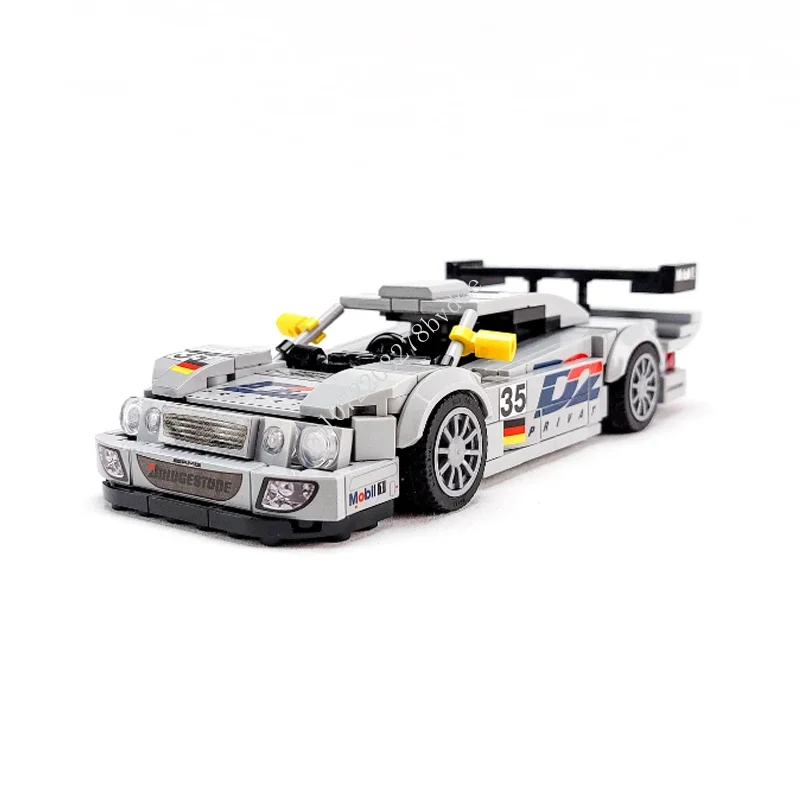 316PCS MOC Speed Champions CLK LM 1998 Sportscar Model Building Blocks Technology Bricks DIY Creative Assembly Kids Toys Gifts
316PCS MOC Speed Champions CLK LM 1998 Sportscar Model Building Blocks Technology Bricks DIY Creative Assembly Kids Toys Gifts