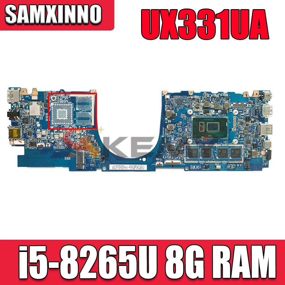 SAMXINNO для ASUS ZenBook 13 UX331UAL UX331UA UX331U U3300U U3100U, материнская плата Laotop, материнская плата i5-8265U 8G RAM
SAMXINNO для ASUS ZenBook 13 UX331UAL UX331UA UX331U U3300U U3100U, материнская плата Laotop, материнская плата i5-8265U 8G RAM