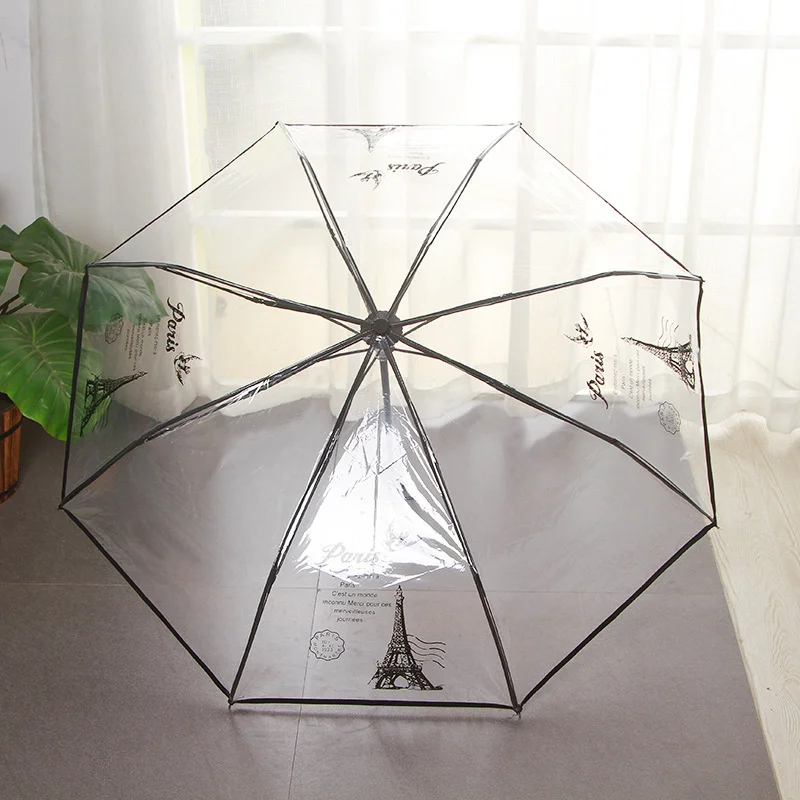 Automatic Umbrella Transparent Umbrella Women's Folding Umbrellas Parasol For Rain And Sun Windproof Free Shipping Business
Automatic Umbrella Transparent Umbrella Women's Folding Umbrellas Parasol For Rain And Sun Windproof Free Shipping Business