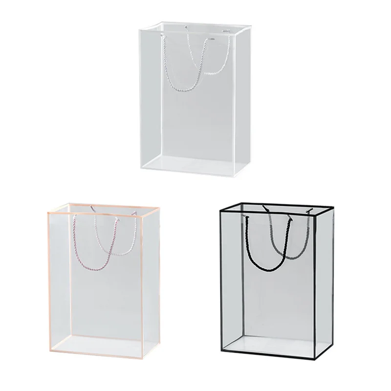 1PC Transparent PVC Long Tote Clear Bag Flower Packaging Flower Bouquet Bags Florist Decoration Collocation Packaging Bag
1PC Transparent PVC Long Tote Clear Bag Flower Packaging Flower Bouquet Bags Florist Decoration Collocation Packaging Bag
