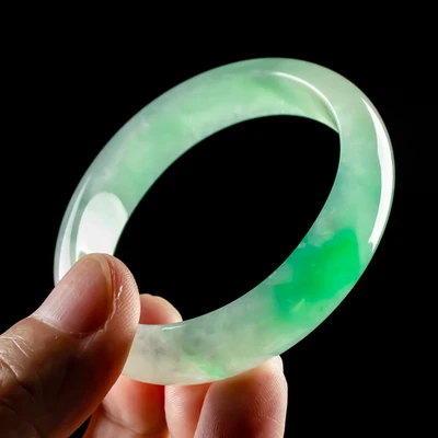 zheru Jewelry Natural green flower two-color Myanmar jade 54mm-62mm bracelet Princess jewelry bracelet is the best gift for girl
zheru Jewelry Natural green flower two-color Myanmar jade 54mm-62mm bracelet Princess jewelry bracelet is the best gift for girl