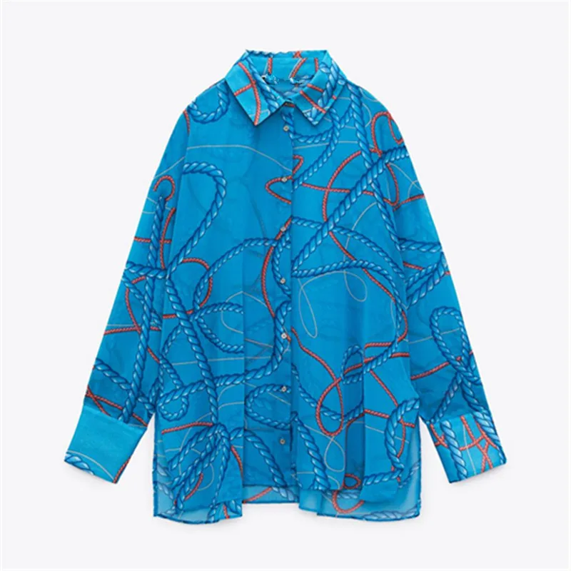 2022 spring new women's navy style fashion western style loose lapel long-sleeved drape printed breasted shirt 2439/121
2022 spring new women's navy style fashion western style loose lapel long-sleeved drape printed breasted shirt 2439/121