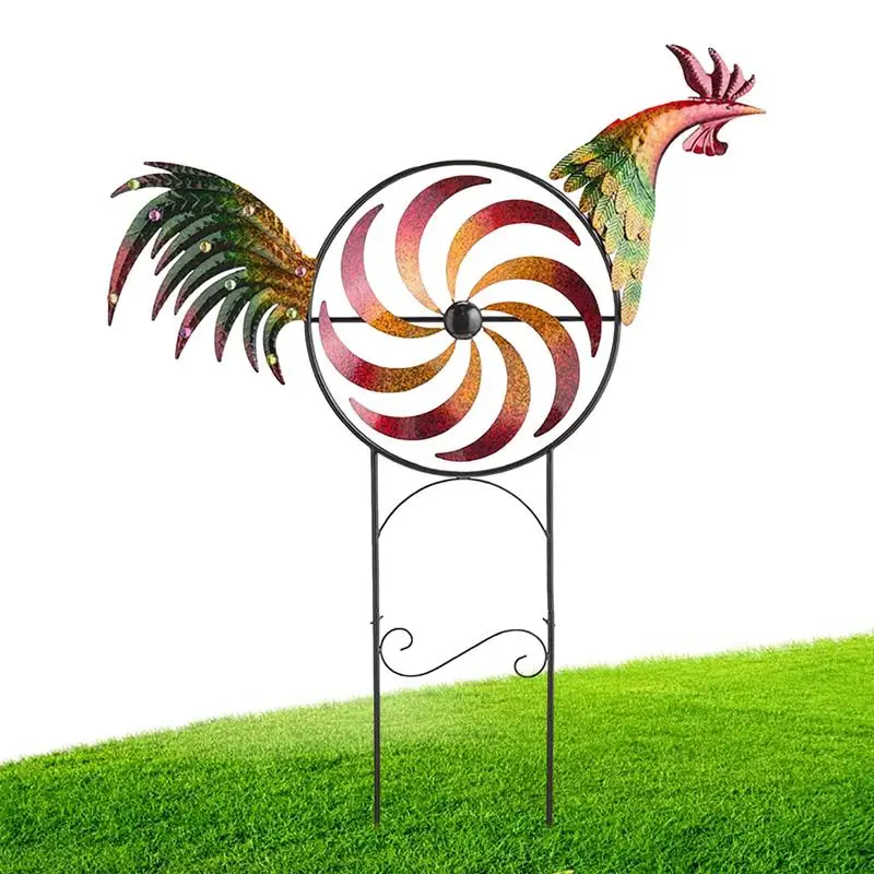 Chicken Windmills Crowing Metal Rooster Windmills Garden Decor Chicken Windmills Suitable For Patios Backyards Lawns Gardens
Chicken Windmills Crowing Metal Rooster Windmills Garden Decor Chicken Windmills Suitable For Patios Backyards Lawns Gardens