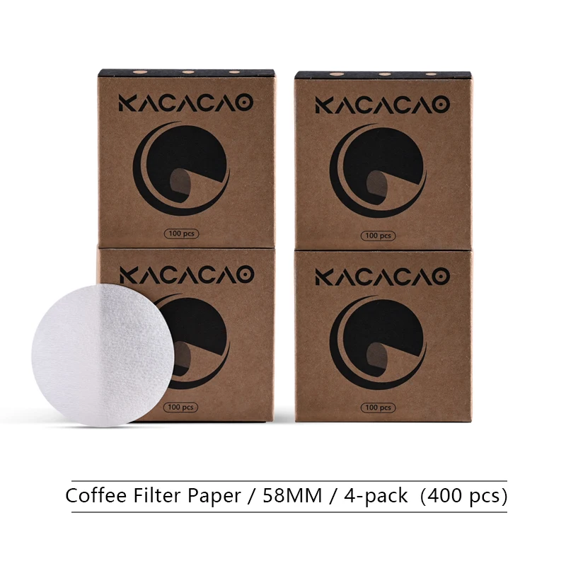 Одноразовые кофейные фильтры KACACAO 51/53/58 мм
Одноразовые кофейные фильтры KACACAO 51/53/58 мм