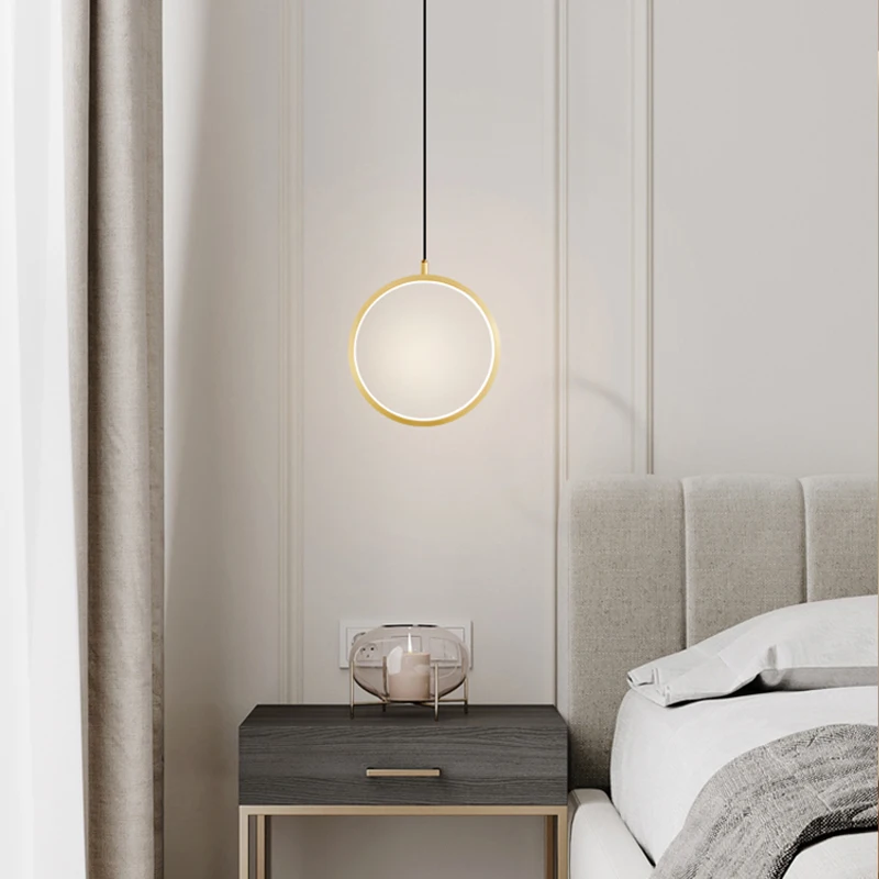 Modern Minimalist round LED Pendant Lights For Dining Room Bedroom Kitchen Indoor Fixture Nordic Style Hanging Chandeliers
Modern Minimalist round LED Pendant Lights For Dining Room Bedroom Kitchen Indoor Fixture Nordic Style Hanging Chandeliers