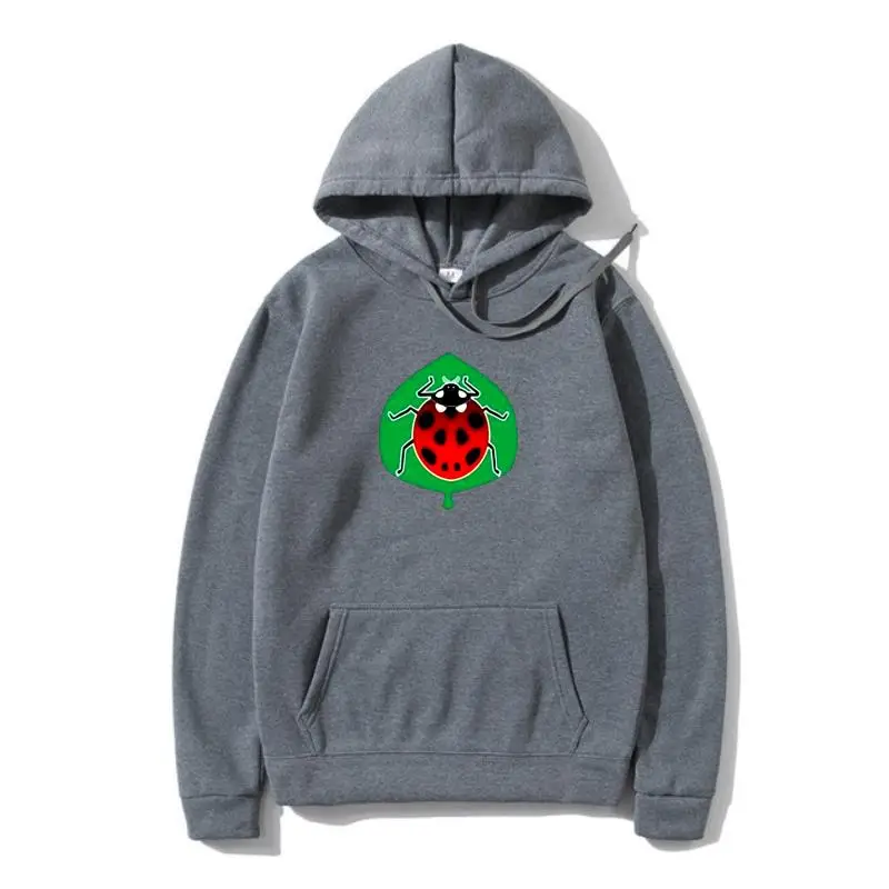 Hoodi Red Ladybug On Green Leaf Ladybird Men'S Novelty Outerwear Autumn Hoody
Hoodi Red Ladybug On Green Leaf Ladybird Men'S Novelty Outerwear Autumn Hoody