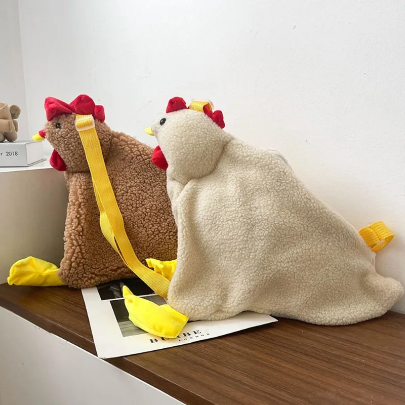 Funny Women Hen Shape Plush Bag Cute Cartoon Chicken Crossbody Shoulder Bag Travel Satchel Purse for Women Girl Handbags Bags
Funny Women Hen Shape Plush Bag Cute Cartoon Chicken Crossbody Shoulder Bag Travel Satchel Purse for Women Girl Handbags Bags