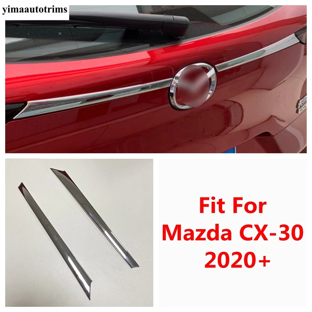 ABS Chrome Exterior Rear Tail Trunk Wing Molding Strip Decoration Cover Trim For Mazda CX-30 2020 2021 2022 Car Accessories
ABS Chrome Exterior Rear Tail Trunk Wing Molding Strip Decoration Cover Trim For Mazda CX-30 2020 2021 2022 Car Accessories