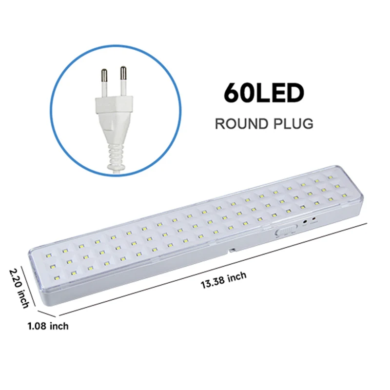 Аварийный светильник 60 LED, белый
Аварийный светильник 60 LED, белый