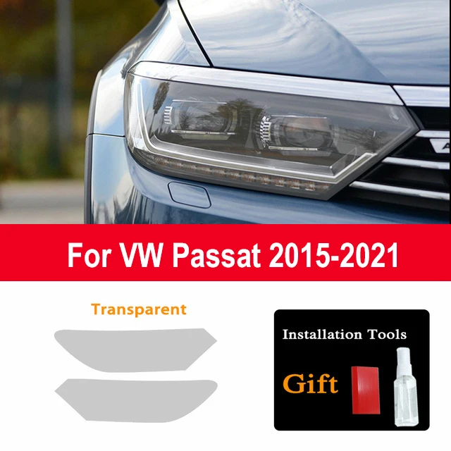 2 pieces Car Headlight Protective Film For Volkswagen VW Passat B8 2015-2021 Headlamp Transparent Black TPU Sticker Accessories
2 pieces Car Headlight Protective Film For Volkswagen VW Passat B8 2015-2021 Headlamp Transparent Black TPU Sticker Accessories