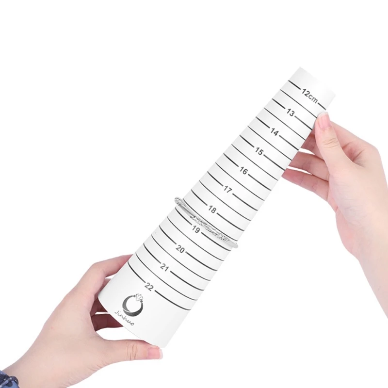 Durable Paper Bracelet Mandrel Sizer Bracelet Measuring Mandrel Jewelry Making Tools for Jewelry Repair Measuring
Durable Paper Bracelet Mandrel Sizer Bracelet Measuring Mandrel Jewelry Making Tools for Jewelry Repair Measuring