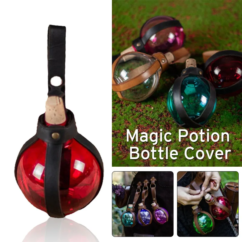Medieval Alchemy Round Flask Potion Bottle Cover PU Leather Perfumes Holder Steampunk Belt Accessory Larp Cosplay Cosplay
Medieval Alchemy Round Flask Potion Bottle Cover PU Leather Perfumes Holder Steampunk Belt Accessory Larp Cosplay Cosplay