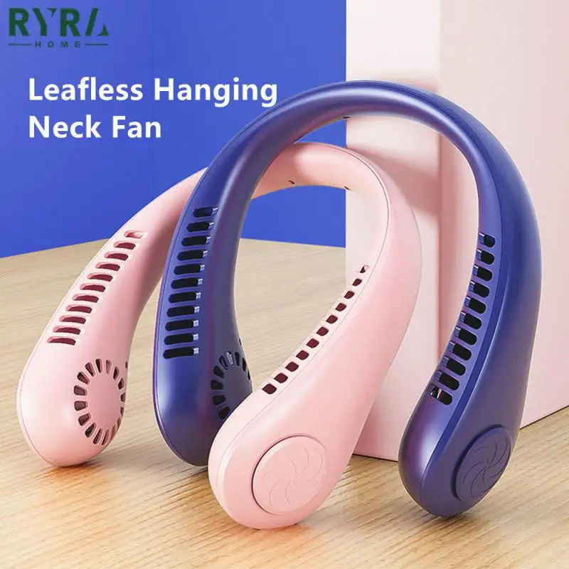 Portable Hanging Neck Cooler Fan Mini Wireless Electric Fans USB Rechargeable Mute Outdoor Sports Travel Bladeless Personal Fans
Portable Hanging Neck Cooler Fan Mini Wireless Electric Fans USB Rechargeable Mute Outdoor Sports Travel Bladeless Personal Fans