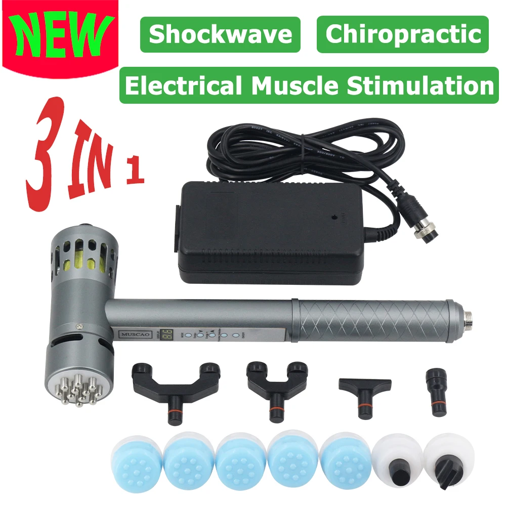 2023 External Portable Shockwave Therapy Machine 3 in 1 Massager EMS Muscle Electrical With Shock Wave Chiropractic Body Massage
2023 External Portable Shockwave Therapy Machine 3 in 1 Massager EMS Muscle Electrical With Shock Wave Chiropractic Body Massage