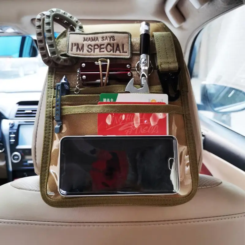 Outdoor Tactical Car Cushion Chair Headrest Cover Molle Hanging Board Storage Bag Id Card Bag Recycling Storage Board
Outdoor Tactical Car Cushion Chair Headrest Cover Molle Hanging Board Storage Bag Id Card Bag Recycling Storage Board