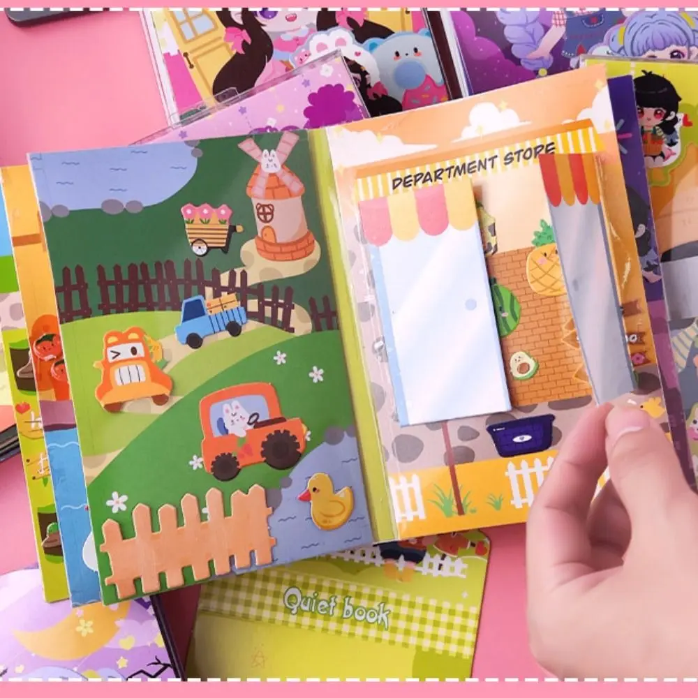 Montessori Toy Children Scene Stickers Educational Cognition Learning Toys Home Hand-on Puzzle Sticker Books Castle Farm
Montessori Toy Children Scene Stickers Educational Cognition Learning Toys Home Hand-on Puzzle Sticker Books Castle Farm