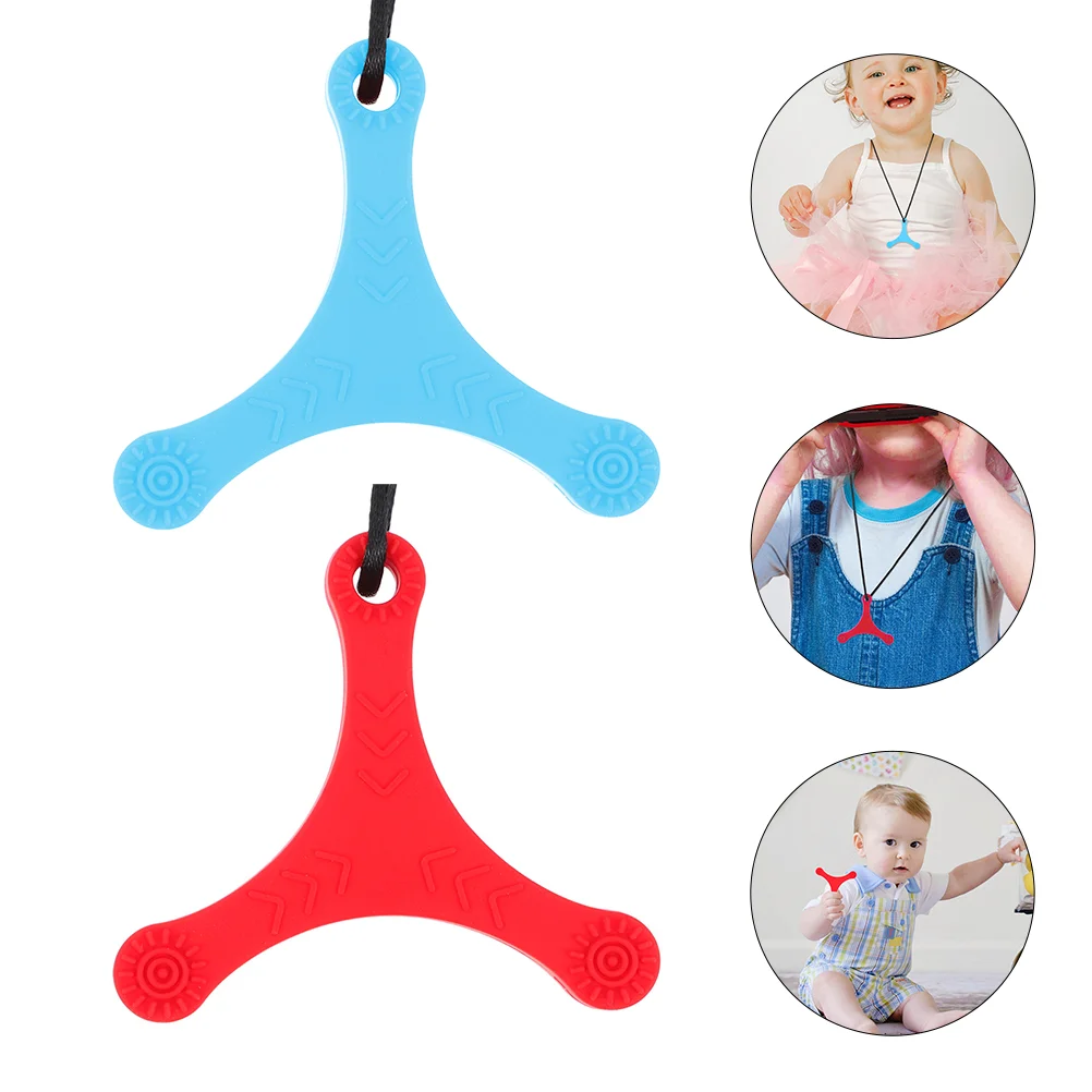2Pcs Supple Practical Portable Necklaces Flying Disc Pendants for Chewing Kids Gift
2Pcs Supple Practical Portable Necklaces Flying Disc Pendants for Chewing Kids Gift