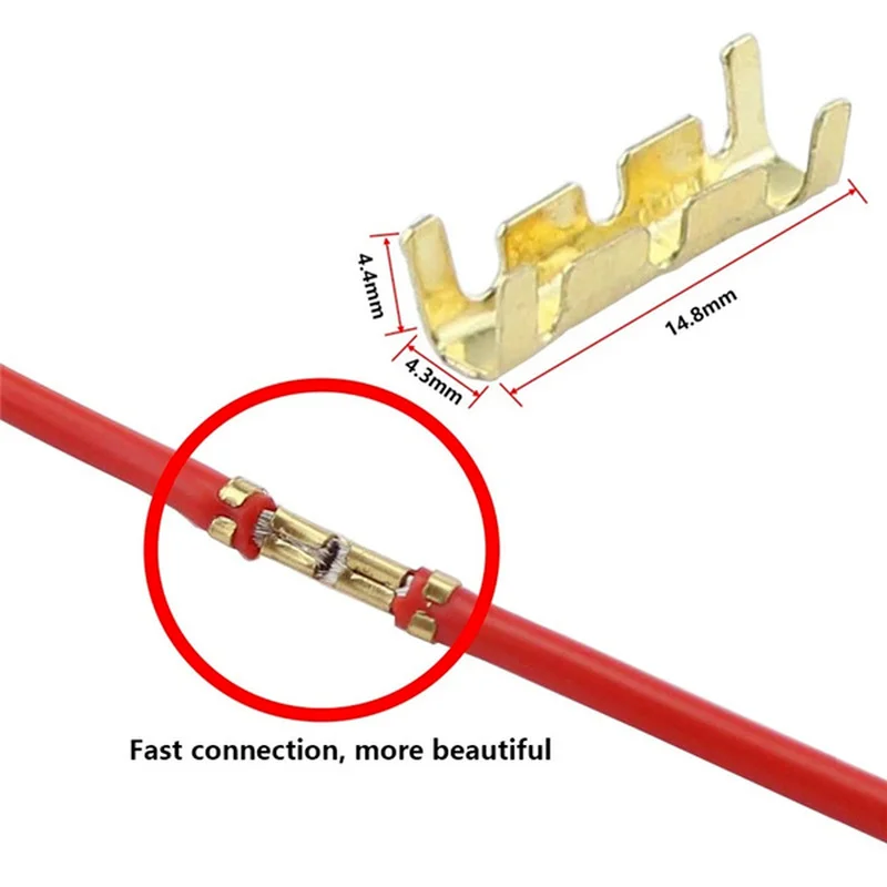 10/50Pcs 453 U Shaped Terminal Connector Tab Cold Inserts Small Teeth Fascia Terminals Cable Lug Crimping Inserts 0.5-1.5mm²
10/50Pcs 453 U Shaped Terminal Connector Tab Cold Inserts Small Teeth Fascia Terminals Cable Lug Crimping Inserts 0.5-1.5mm²