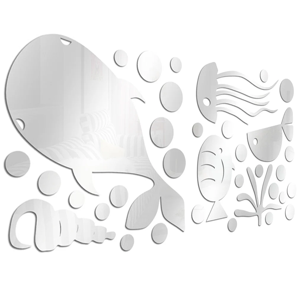 1 Set Mirror Decal Wall Sticker Decoration Acrylic Mirror Decal Wall Fish Sticker
1 Set Mirror Decal Wall Sticker Decoration Acrylic Mirror Decal Wall Fish Sticker