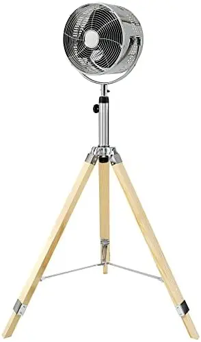 Tripod Fan, Home Air Circulation Nostalgic Vertical Fan, 3 Speeds, Adjustable Height, Silver-16 Inch, 16 Inch Desk fan Summer ga
Tripod Fan, Home Air Circulation Nostalgic Vertical Fan, 3 Speeds, Adjustable Height, Silver-16 Inch, 16 Inch Desk fan Summer ga