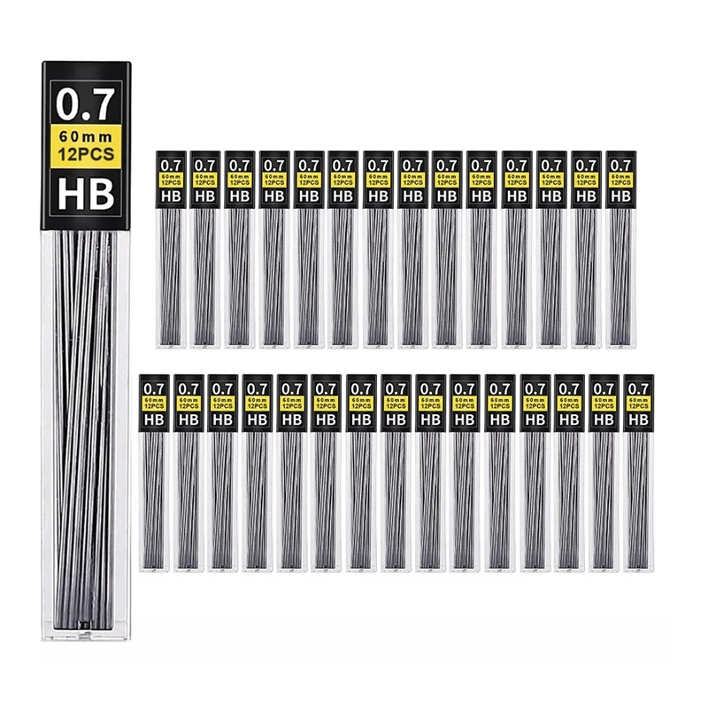 0.7Mm Lead Refills, 360 Pcs Smooth Break Resistant HB Lead Refills For Mechanical Pencils 0.7,30 Tubes,12 Leads Per Tube
0.7Mm Lead Refills, 360 Pcs Smooth Break Resistant HB Lead Refills For Mechanical Pencils 0.7,30 Tubes,12 Leads Per Tube